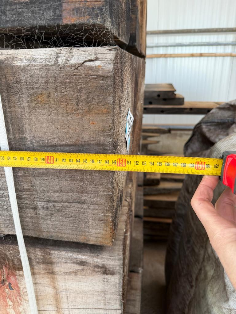 30x30cm robuuste balken, palen hout met karakter Radiatapine, Niet ingevuld, Gebruikt, 25 cm of meer, Niet ingevuld