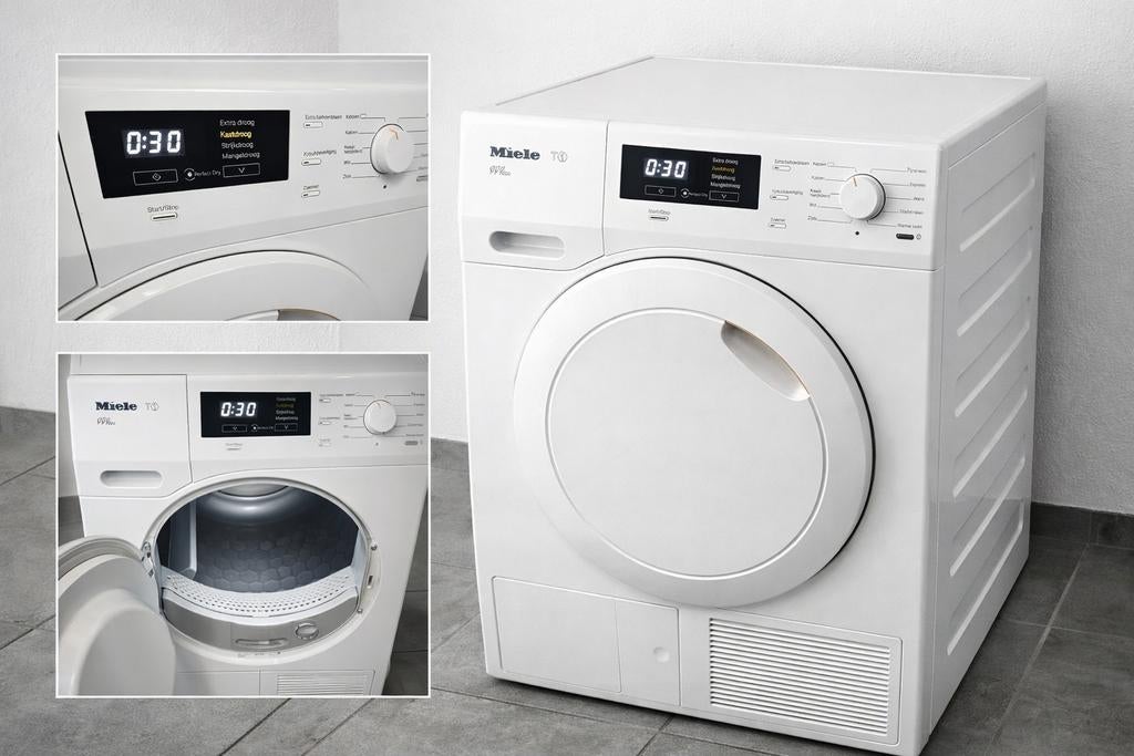 Miele TKB 350 WP Eco warmtepompdroger 8KG, Minder dan 85 cm, 8 tot 10 kg, Ophalen of Verzenden, Zo goed als nieuw