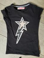 Vingino shirt t-shirt Heska zwart glitter ster mt 6 / 116, Kinderen en Baby's, Kinderkleding | Maat 116, Meisje, Ophalen of Verzenden