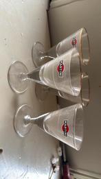 Martini glazen antiek 4 stuks, Ophalen of Verzenden, Gebruikt, Overige typen