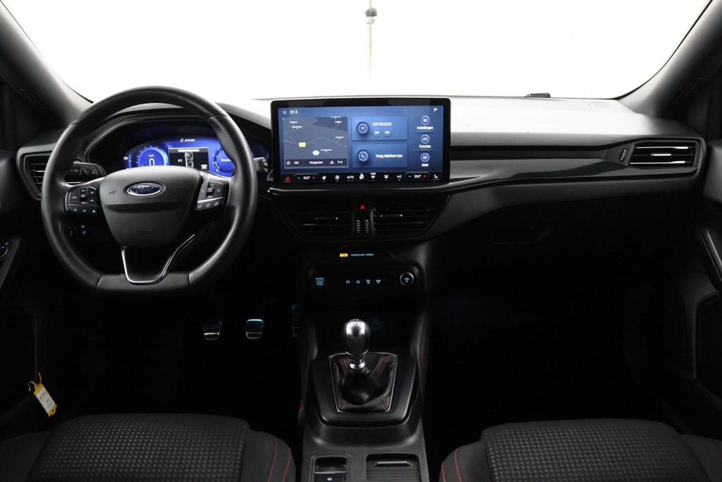 Ford Focus Wagon Hybrid*ST-LINE*NAVI*ECC*CRUISE*CAM*STUURVER, Gebruikt, Euro 6, Handgeschakeld, 19 km/l