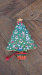 mooi houten trek-kerstboom en kerstman, Diversen, Kerst, Ophalen of Verzenden, Gebruikt