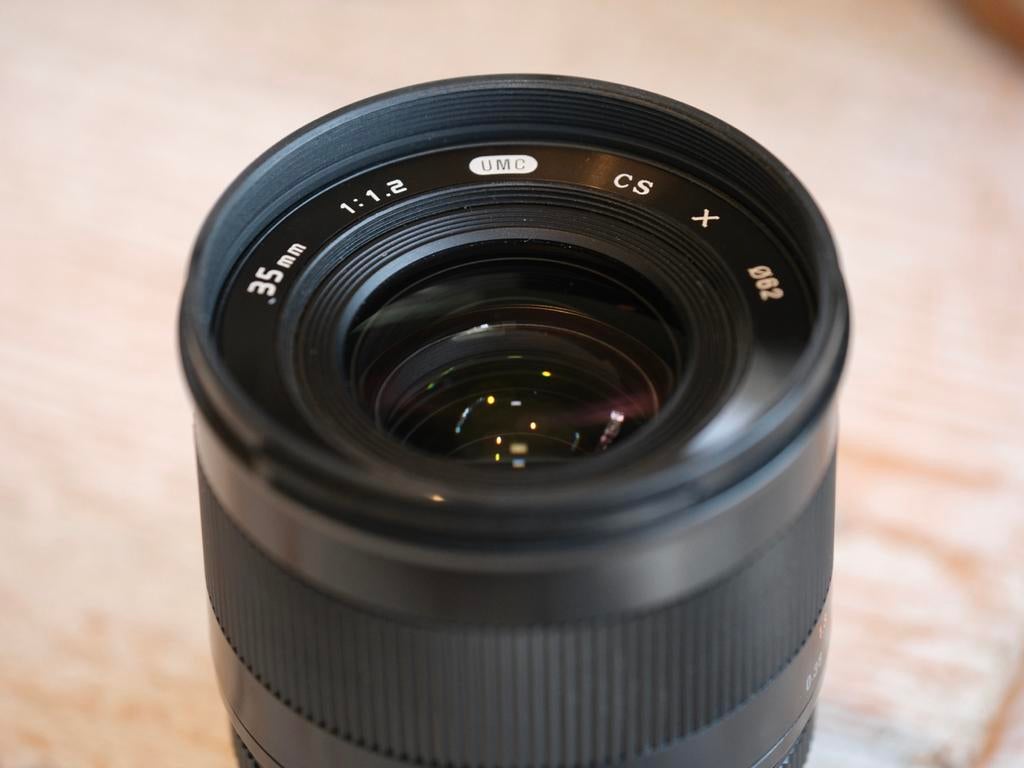 Samyang 35mm f1.2 lens voor Fujimount X, Ophalen of Verzenden, Gebruikt, Standaardlens