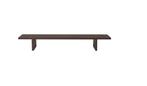 Ferm Living Kona Low Salontafel Dark Stained  M Van €299, nu, 100 tot 150 cm, Nieuw, Ferm Living, Ferm Living