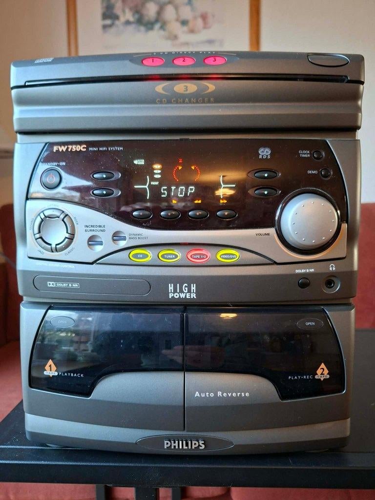 Philips FW 750 C system, Ophalen, Dubbel, Philips