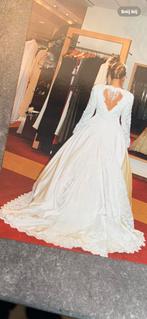 Bruidsjurk twee bruidsmeisjes jurken, Ophalen of Verzenden, Zo goed als nieuw, Wit, Trouwjurk