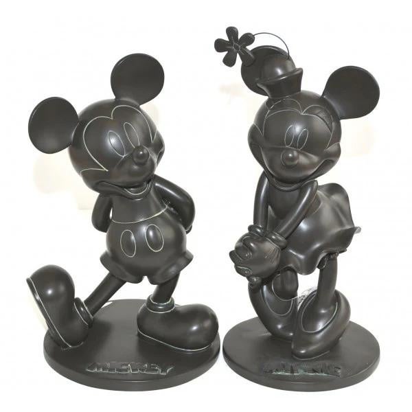 Beeld Minnie en Mickey mouse, Verzamelen, Disney, Ophalen of Verzenden, Mickey Mouse, Nieuw, Beeldje of Figuurtje