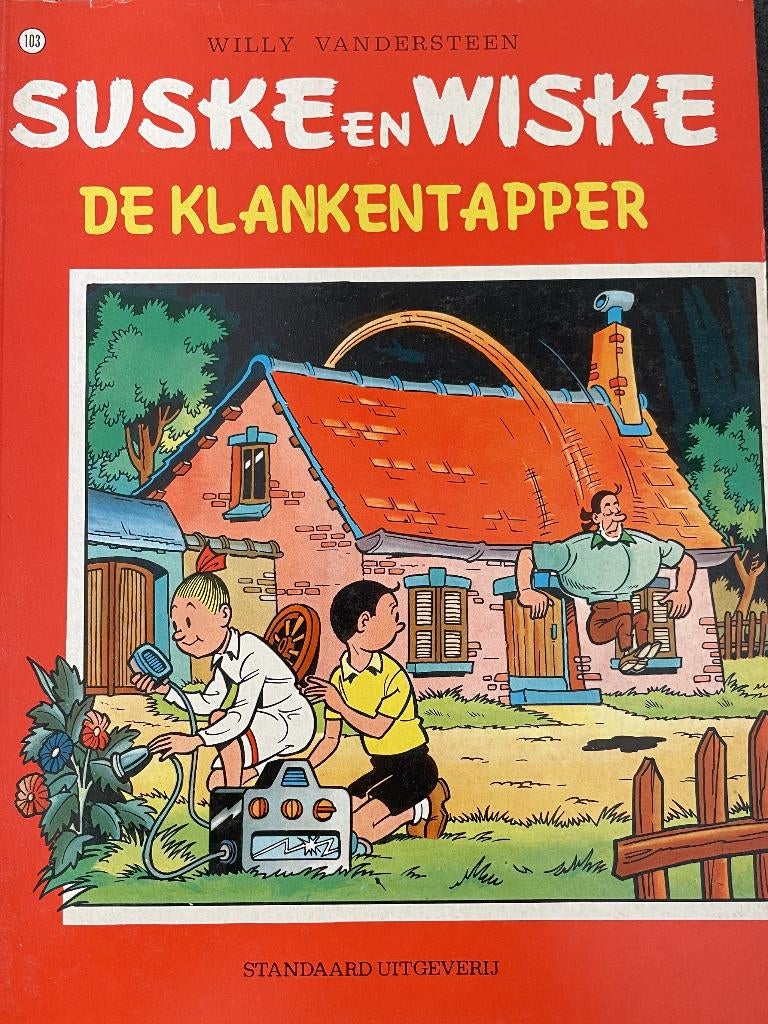 Suske en Wiske, De Klankentapper nummer 103, Eén stripboek, Ophalen of Verzenden, Zo goed als nieuw, Willy Vandersteen