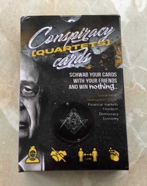 Conspiracy Quartet Cards - Nieuw Kaartspel, Ophalen of Verzenden, Nieuw, Speelkaart(en)