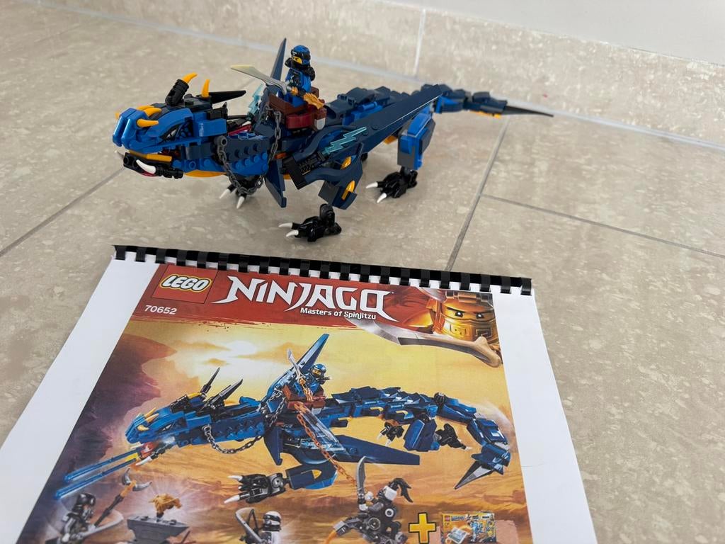 Lego Ninjago 70652 Stormbringer Bliksemdraak, Ophalen of Verzenden, Zo goed als nieuw, Lego