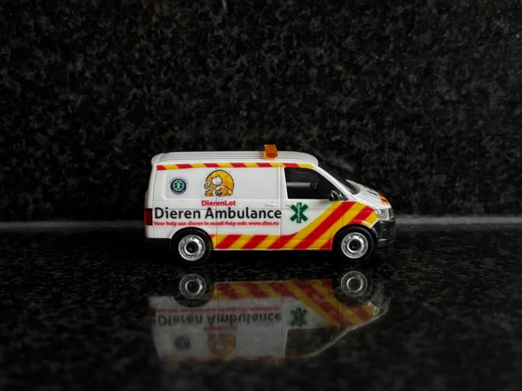 Decals transfer logo set dierenambulance hulpdienst 1:87 H0, Verzenden, Nieuw