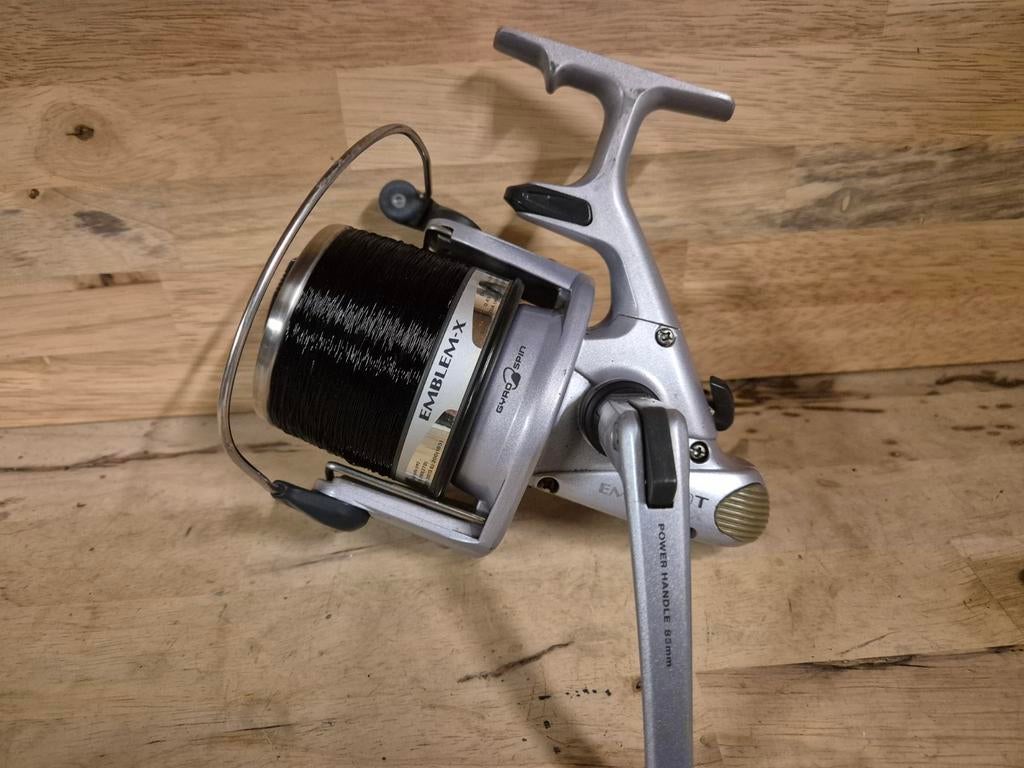 1x daiwa emblem x5500t., Watersport en Boten, Ophalen of Verzenden, Zo goed als nieuw, Molen