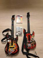 Wii Guitar Hero World Tour + Metallica + 2 gitaren, Ophalen, Gebruikt, Solid body, Overige merken