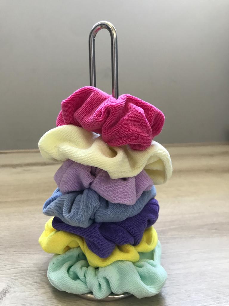7 scrunchies+standaard, Ophalen, Nieuw, Overige typen
