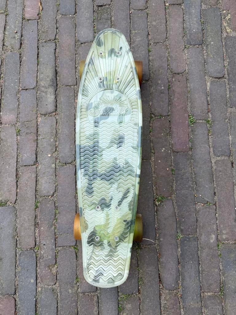 Topkwaliteit penny Skateboard Utrecht - Lichtgevende Wielen, Ophalen of Verzenden, Zo goed als nieuw, Skateboard