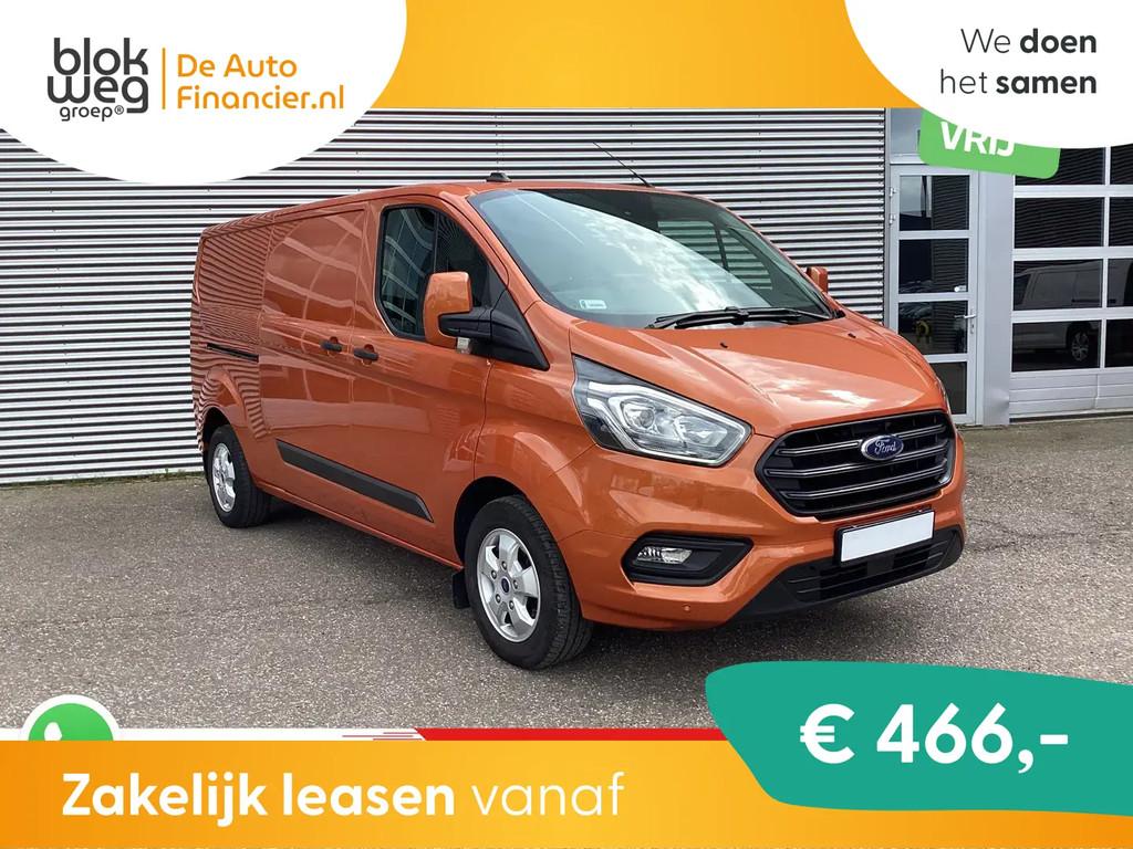 Ford Transit Custom 2.0 TDCI 170 pk Aut. L2 Fro € 27.944,0, Auto's, Bestelauto's, Automaat, Stof, USB, Origineel Nederlands