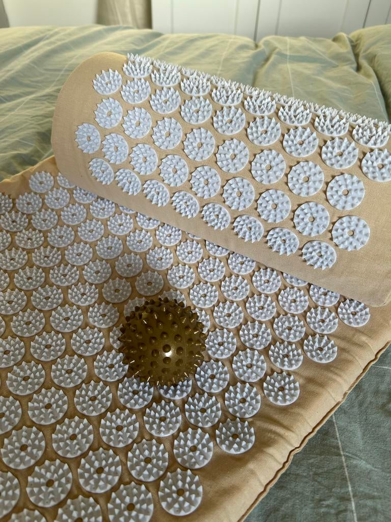 Spijkermat Lébol met massagebal en draagzak, Ophalen, Zo goed als nieuw, Overige typen