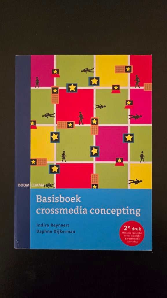 Basisboek Crossmedia Concepting, Indira Reynaert, Daphne Dijkerman, Zo goed als nieuw, Beta, HBO