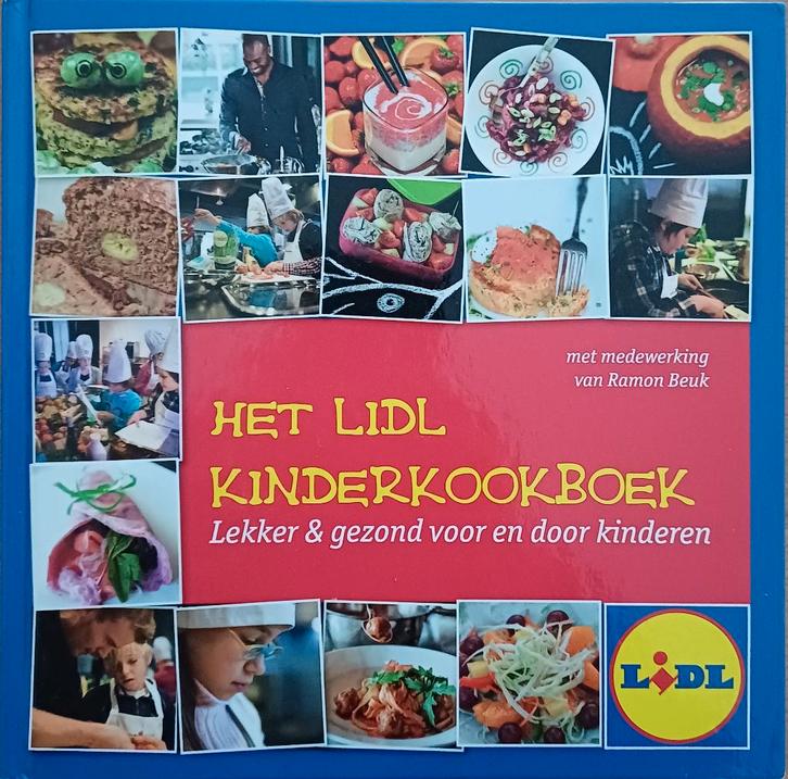 2+1 GRATIS! Het Lidl kinderkookboek - Ramon Beuk, Boeken, Kookboeken, Zo goed als nieuw, Voorgerechten en Soepen, Hoofdgerechten