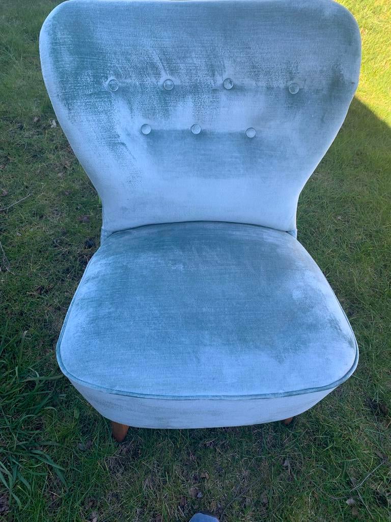 Cocktail stoeltje Artifort, Ophalen, Gebruikt, Blauw, Eén