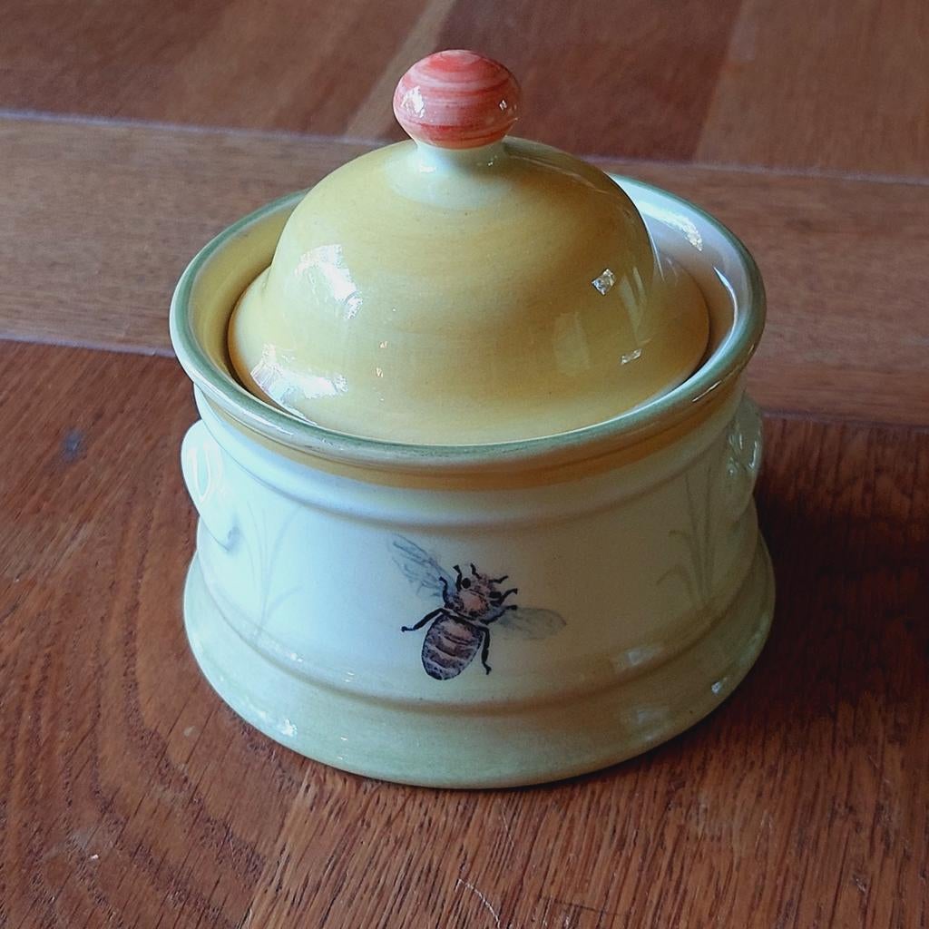 Zeller Keramik Bijenland suikerpot, Keramiek, Overige typen, Ophalen of Verzenden, Zo goed als nieuw