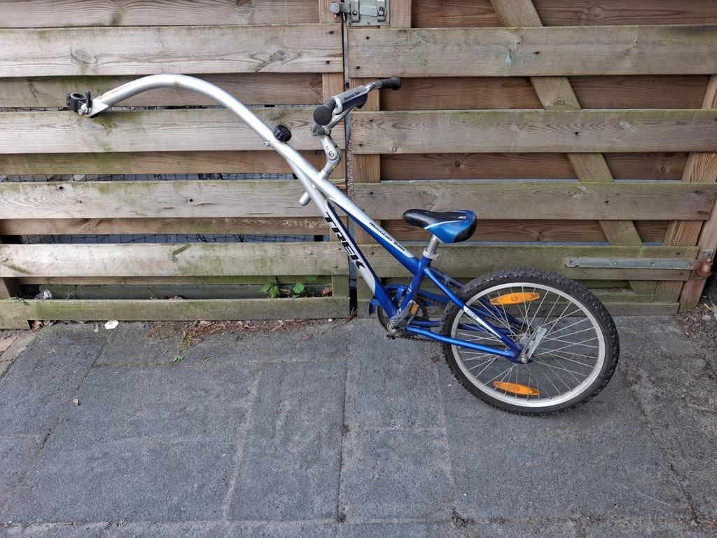 Trek aanhangfiets inclusief steun, Ophalen, Gebruikt, Opvouwbaar, 20 tot 40 kg