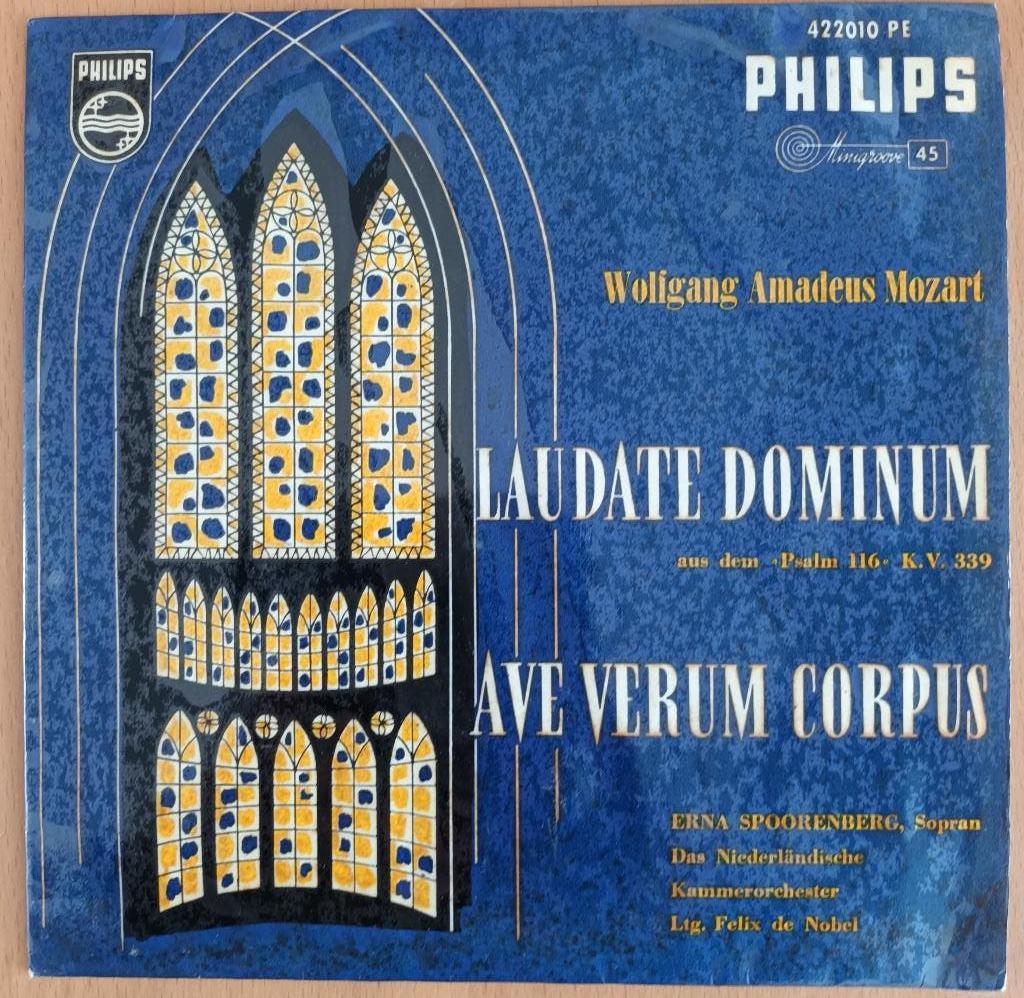 Erna Spoorenberg - Laudate Dominum  (Philips 422010), Cd's en Dvd's, Vinyl | Klassiek, Ophalen of Verzenden, Zo goed als nieuw