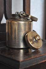 Antieke Indiase Melk Bus Pot Koper 15 cm, Ophalen of Verzenden, Koper