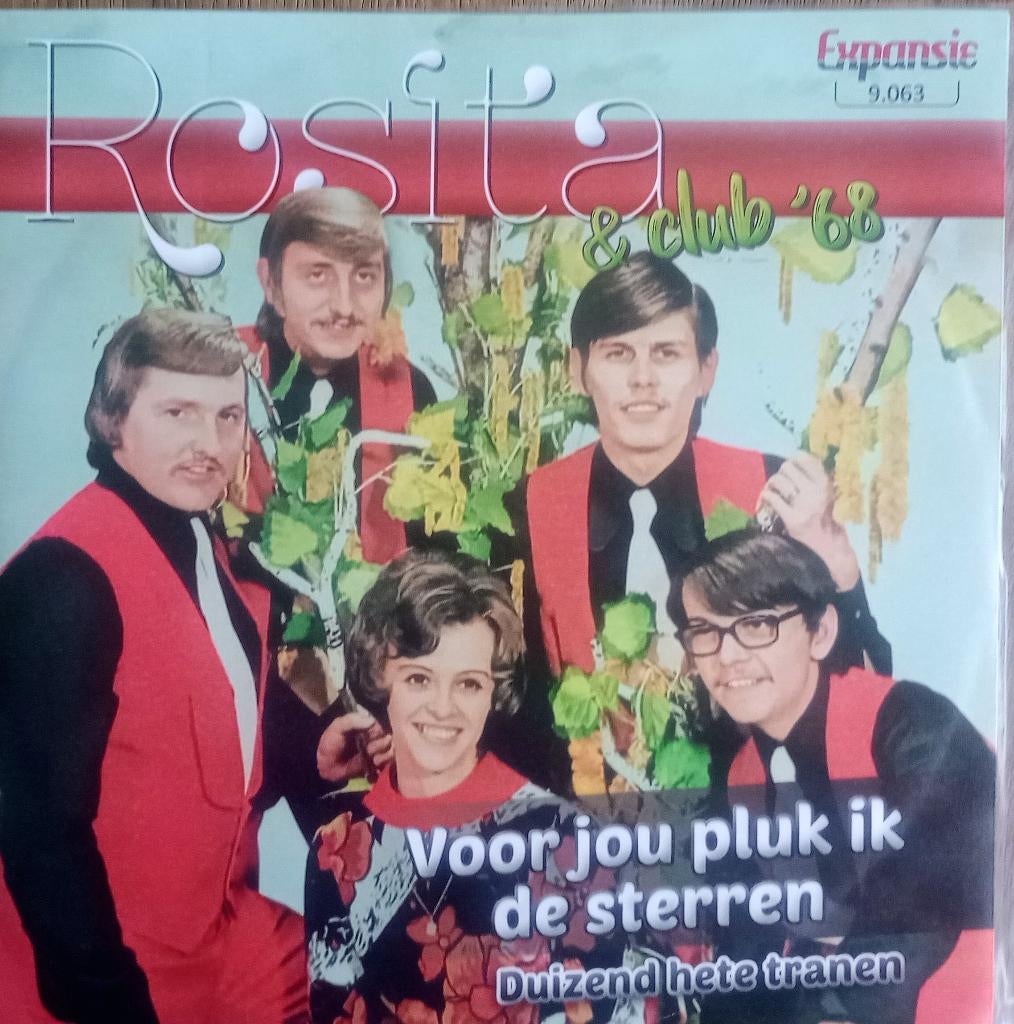 Rosita & Club '68 - Voor Jou Pluk Ik De Sterren, 7 inch, Single, 2020 tot heden, Ophalen of Verzenden