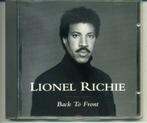 Lionel Richie Back To Front 16 nrs cd 1992 ZGAN, Ophalen of Verzenden, 1980 tot 2000, Zo goed als nieuw