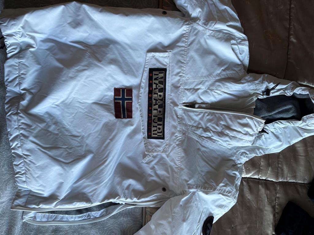 Napapijri jas, Kleding | Heren, Ophalen of Verzenden, Zo goed als nieuw, Zwart