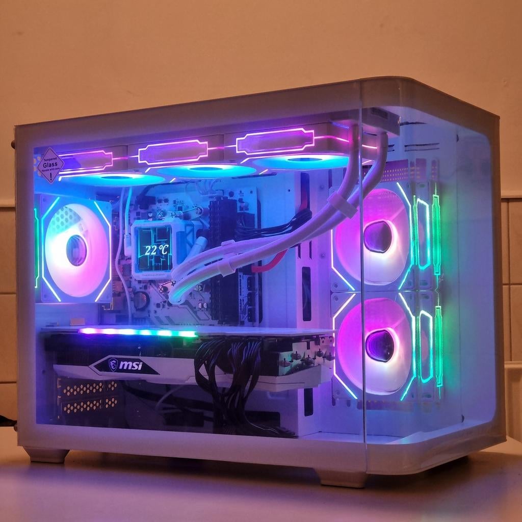 NIEUWE WATERGEKOELDE RTX 3070 Gaming PC Ryzen 5 | 16Gb 1.3Tb, Computers en Software, Desktop Pc's, Zelf gebouwde pc, Nieuw, Gaming