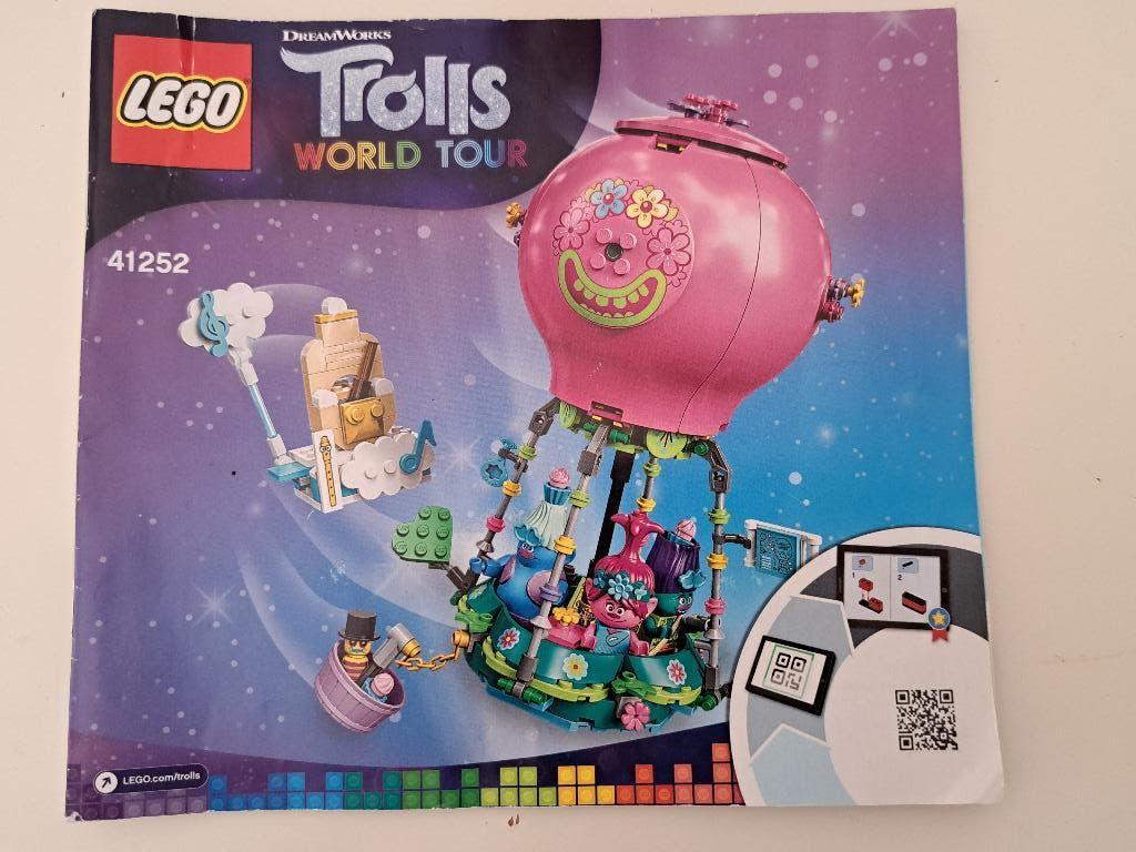 Lego Trolls 41252 Poppy's Luchtballon Avontuur, Compleet, Overige thema's, Lego, Ophalen of Verzenden