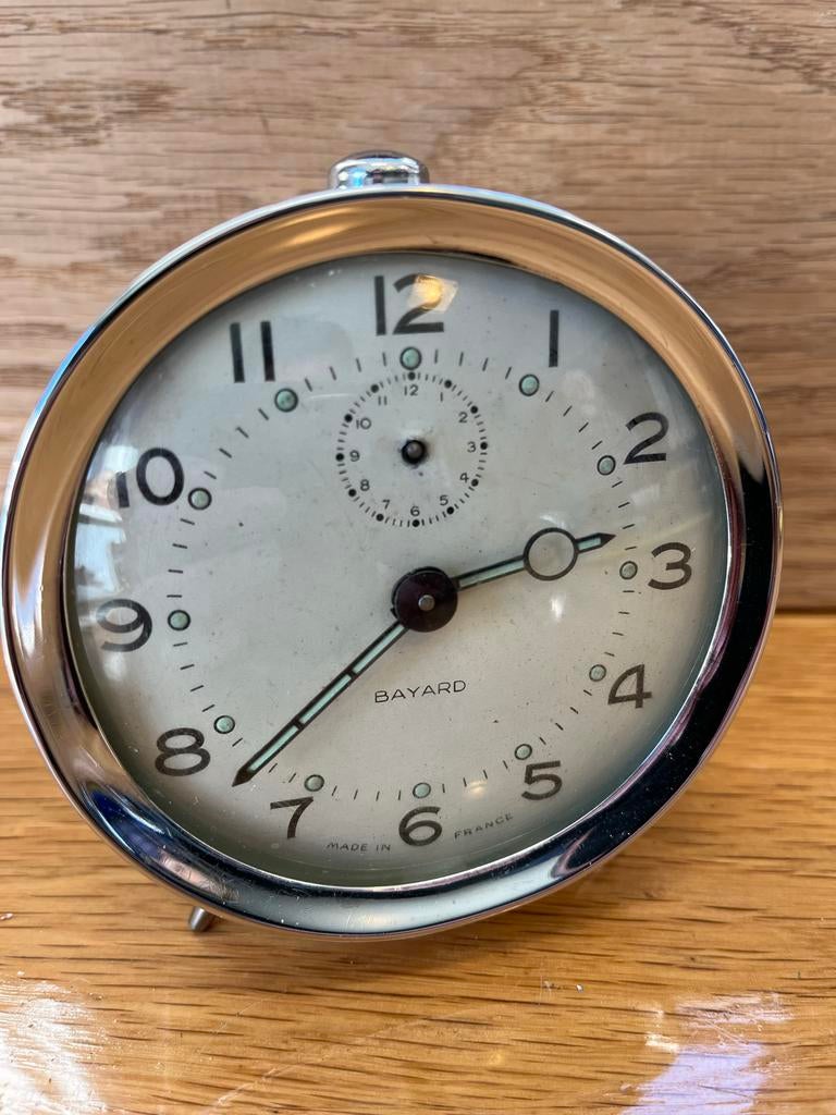 Vintage Bayard Wekker - Klassiek Design, Ophalen of Verzenden, Gebruikt, Analoog