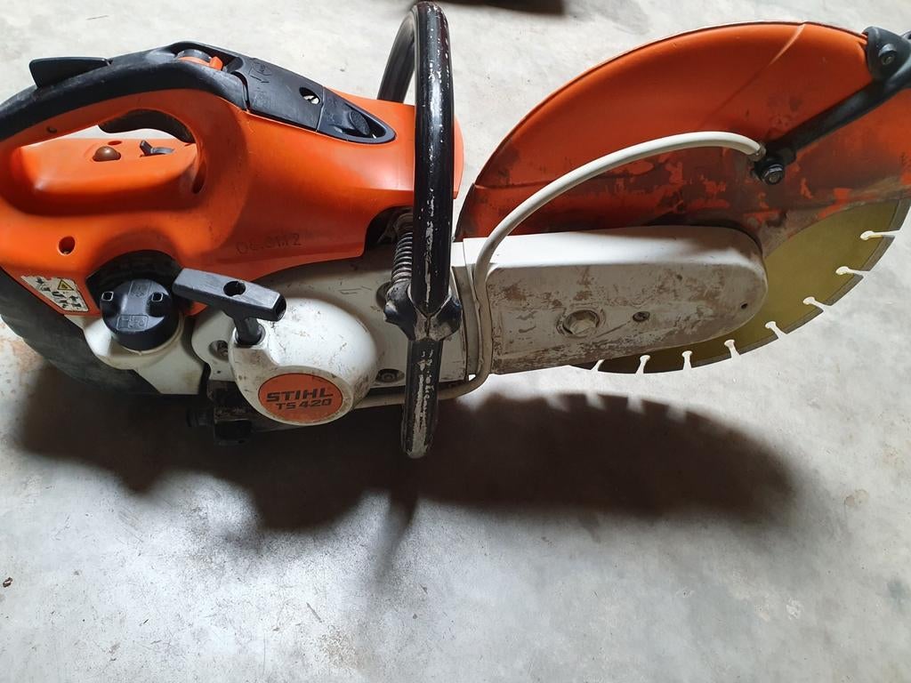 Stihl ts 420 motorslijper, Ophalen, Gebruikt, Benzine