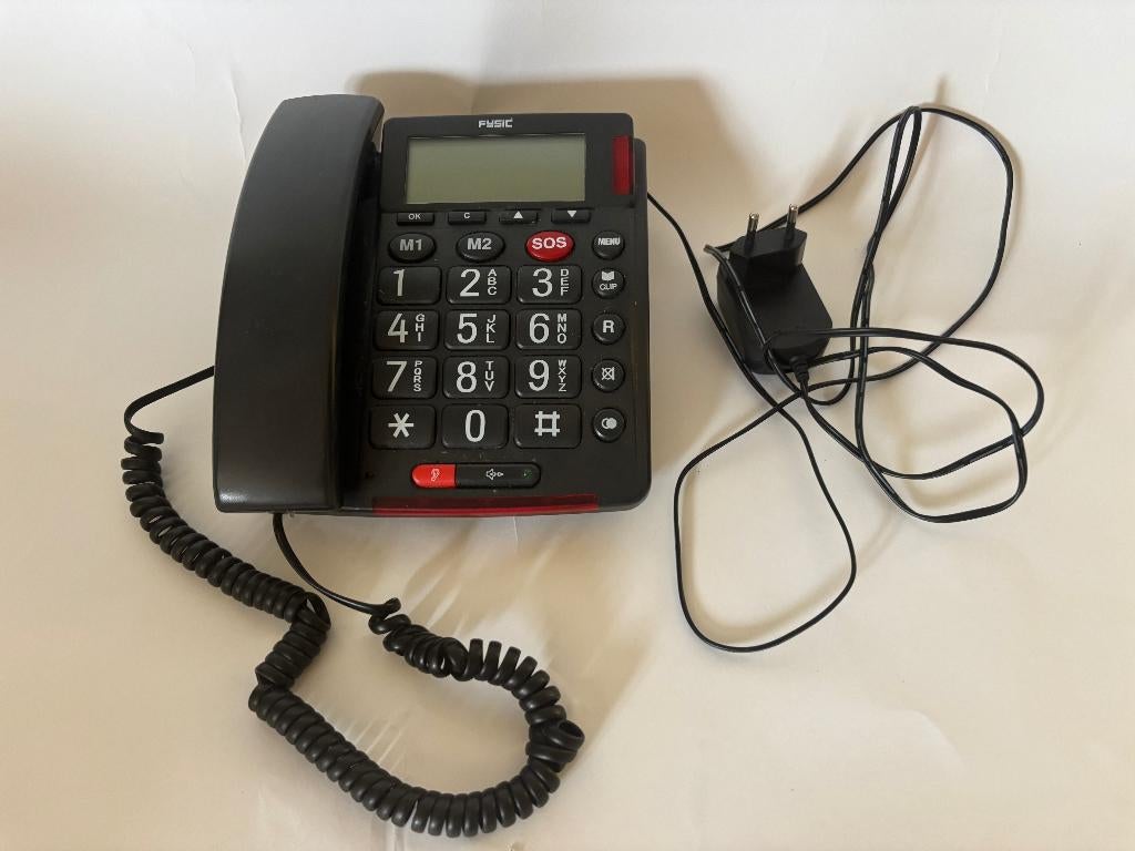 Seniorentelefoon, Telecommunicatie, Vaste telefoons | Niet Draadloos, Ophalen of Verzenden, Zo goed als nieuw