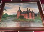 Schilderij Kasteel Hoensbroek H. Gulkens 1993, Antiek en Kunst, Ophalen