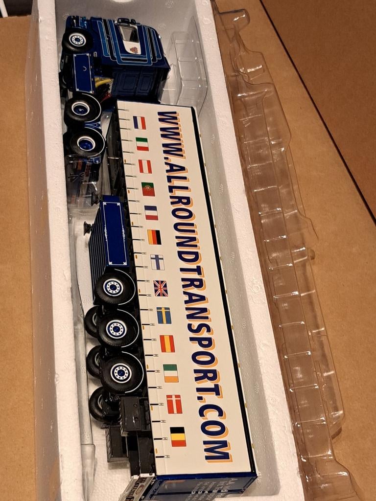 WSI Modelauto Van de Heuvel Amerongen Allround Transport, Hobby en Vrije tijd, Modelauto's | 1:50, Ophalen of Verzenden, Nieuw