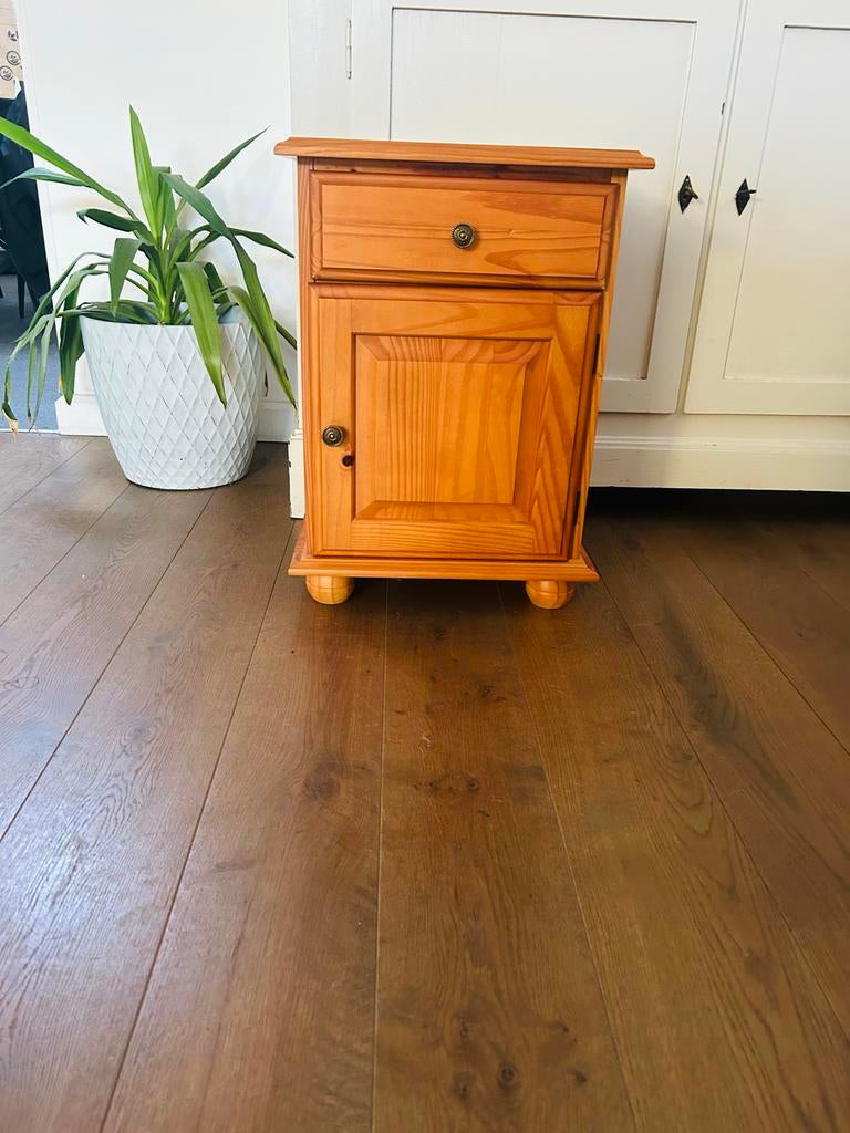 Houten kastje met lade en deurtje, Huis en Inrichting, Kasten | Overige, Ophalen, Gebruikt