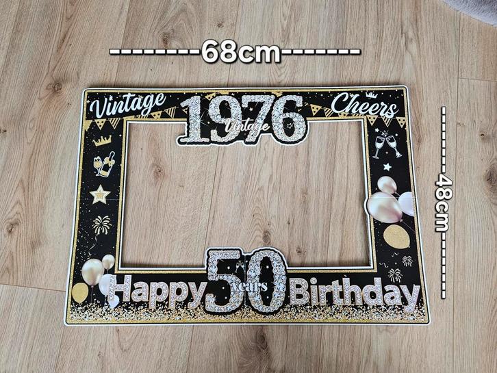 50 jarig feest spullen, Hobby en Vrije tijd, Feestartikelen, Nieuw, Versiering, Verjaardag, Ophalen