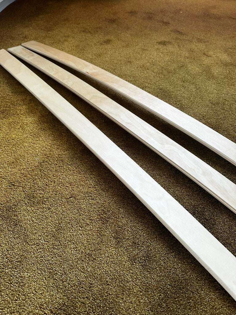 Latten voor lattenbodem Ikea 90cm 17 stuks, Ophalen, Gebruikt, Eenpersoons, 90 cm