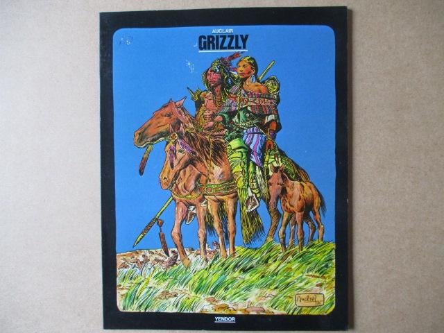 adv11304 grizzly, Eén stripboek, Ophalen, Gelezen