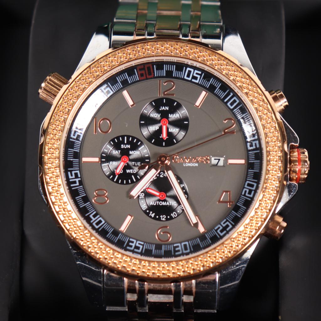 Gamages London intrinsic rotator Horloge (50mm) - A Grade, Sieraden, Tassen en Uiterlijk, Horloges | Heren, Gamages of London
