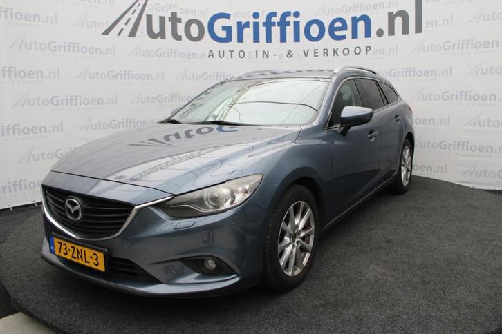 Mazda 6 Sportbreak 2.0 TS+ Lease Pack nette stationcar met l, Auto's, Mazda, Bedrijf, Te koop, 6 sportbreak, ABS, Airbags, Airconditioning
