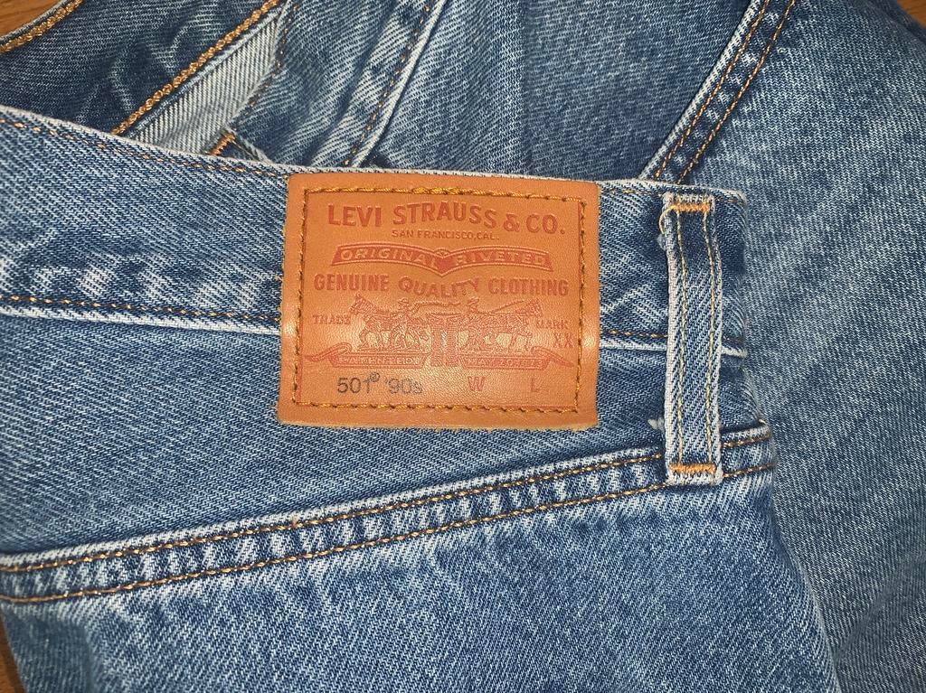 Levi's 501 90s Jeans  maat 31/30 Zo goed als nieuw, Ophalen of Verzenden, Zo goed als nieuw, Blauw, Overige jeansmaten