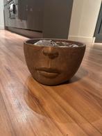 Bloempot met gezicht, Ophalen, Z, Gebruikt, Rond