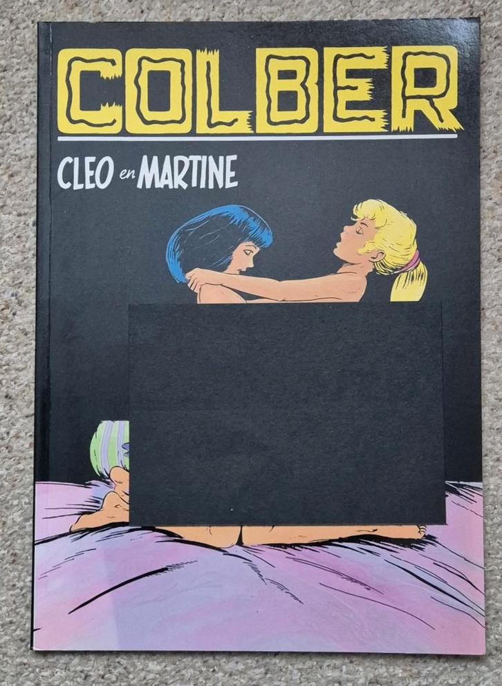 Sombrero Zwarte Reeks 4 Cleo en Martine | COLBER - 1987, Boeken, Stripboeken, Zo goed als nieuw, Eén stripboek, Ophalen of Verzenden