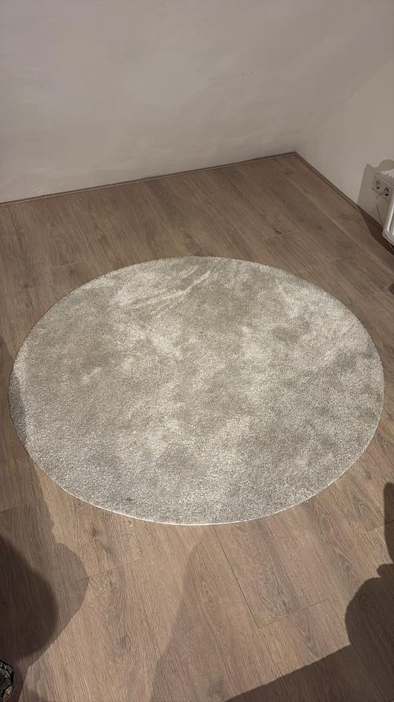 Rond kleed Ikea, Huis en Inrichting, Stoffering | Tapijten en Kleden, Ophalen, Beige, Rond, 100 tot 150 cm