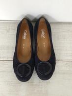 Gabor Schoenen Ballerina Donkerblauw  suède 38 als nieuw, Blauw, Zo goed als nieuw, Ballerina's, Ophalen of Verzenden