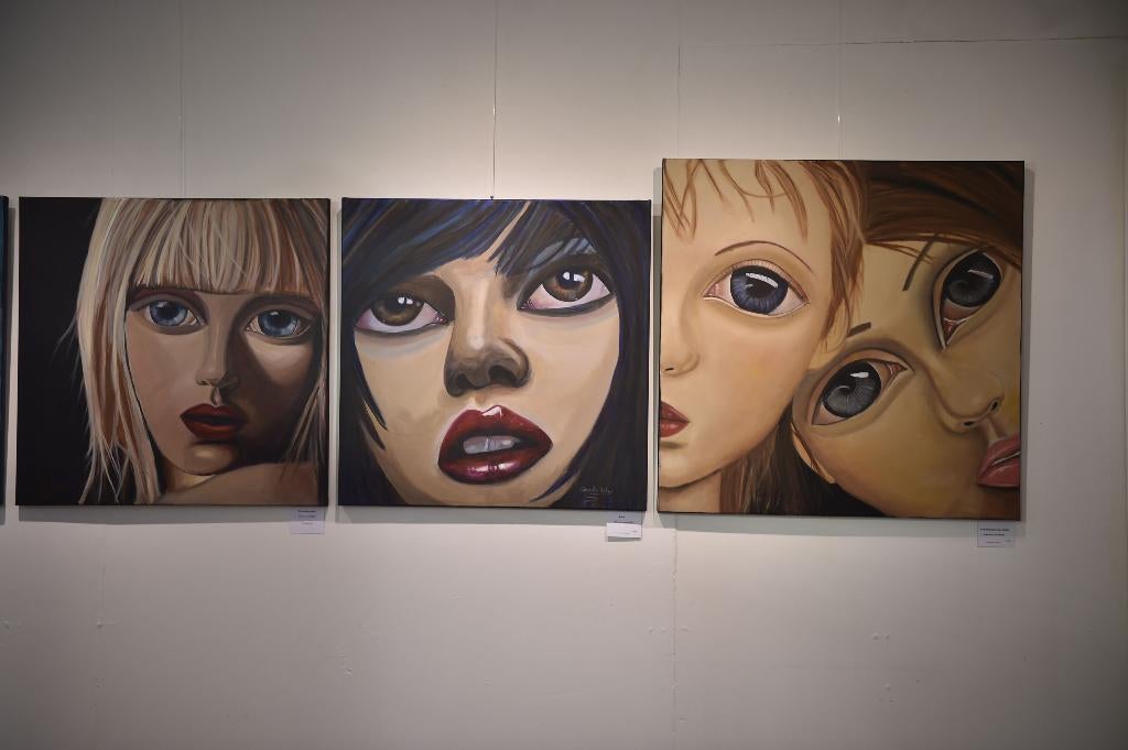 Diverse moderne schilderijen te koop voor kleine prijsjes, Antiek en Kunst, Ophalen